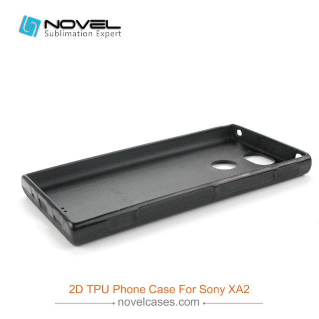 For Sony XA2 New Arrival DIY 2D Sublimation Rubber Smartphone Back Shell