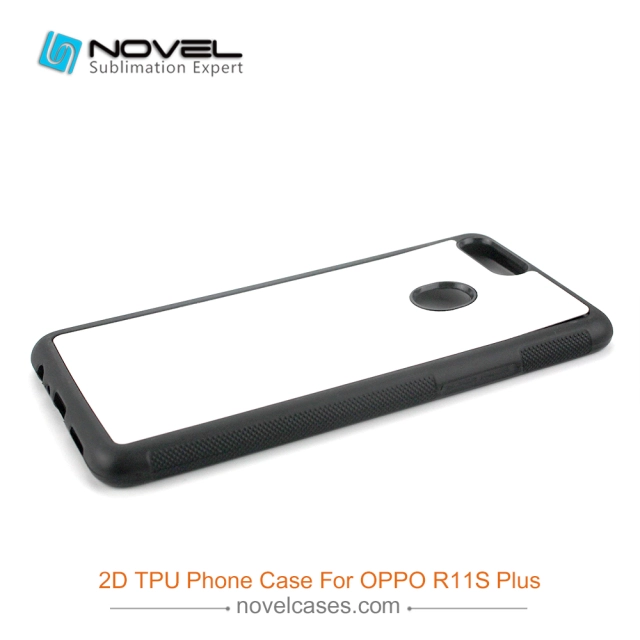 For OPPO R11S Plus Good Quality Sublimation 2D TPU Rubber Phone Case