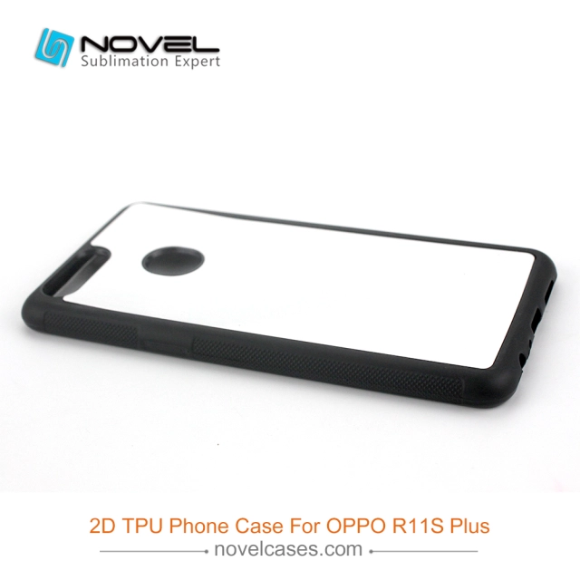 For OPPO R11S Plus Good Quality Sublimation 2D TPU Rubber Phone Case