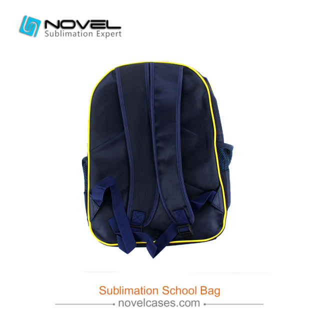 Sublimation Blank Children Backpack Custom School Bag-Black