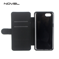 For OPPO A83 Blank Sublimation PU Leather Phone Case With Card Holder