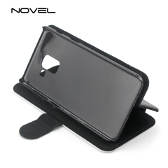 For Galaxy A8 2018 Sublimation PU Leather Blank Flip Phone Case