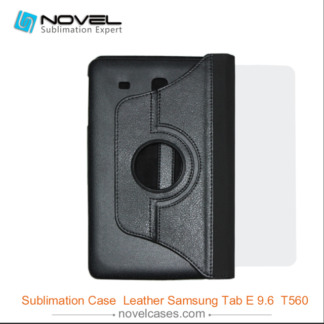 For Galaxy Tab E 9.6&quot; T560 Sublimation Rotate Leather Wallet