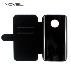 For Moto G6 Plus Design Sublimation Blank PU Leather Flip Mobile Phone Case