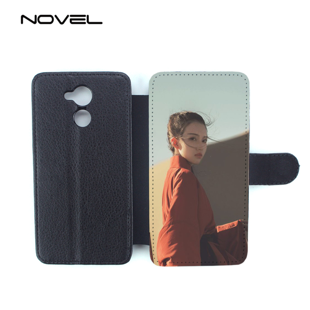 For Huawei Enjoy 6S Sublimation Blank PU Leather Flip Phone Wallet