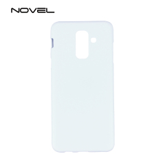 For Galaxy A6 Plus Custom Sublimation 3D Blank PC Mobile Phone Back Shell Case