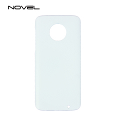 For Moto G6 Plus Sublimation Blank 3D Polymer Cell Phone Back Cover