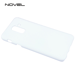 For Galaxy A6 Plus Custom Sublimation 3D Blank PC Mobile Phone Back Shell Case