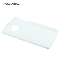 For Moto G6 Plus Sublimation Blank 3D Polymer Cell Phone Back Cover