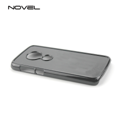 For Moto E5 Play Blank Sublimation 2D Plastic Cell Phone Back Cover
