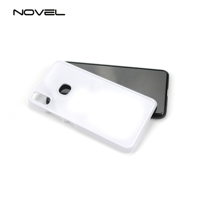 For Vivo X21i With Fingerprint Hole Sublimation Blank 2D PC Cell Phone Case