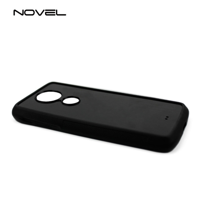 For Moto E5 Plus Custom Sublimation Blank 2D TPU Rubber Cell Phone Case