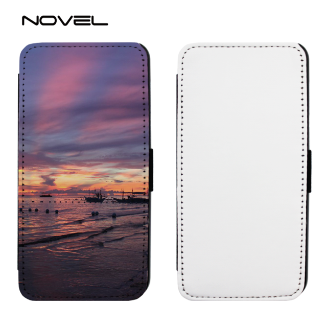 For Huawei Y5 2018 Sublimation Blank PU Leather Flip Phone Case