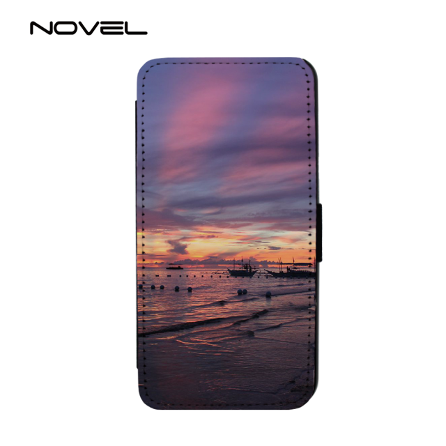 For Huawei Y5 2018 Sublimation Blank PU Leather Flip Phone Case