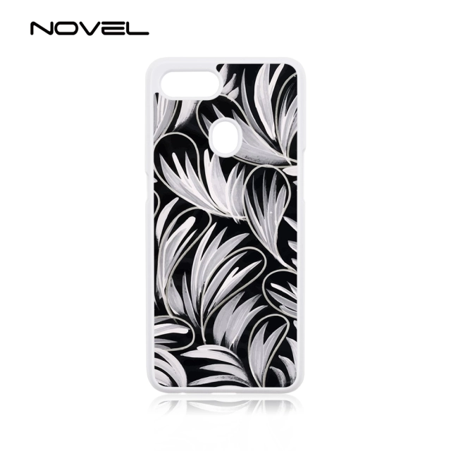 For OPPO F9 Blank Sublimation 2D Plastic Cell Phone Back Shell Cover