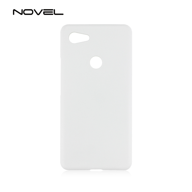 For Google Pixel 3 XL 5.5&quot; Sublimation Blank White 3D Plastic Phone Cover