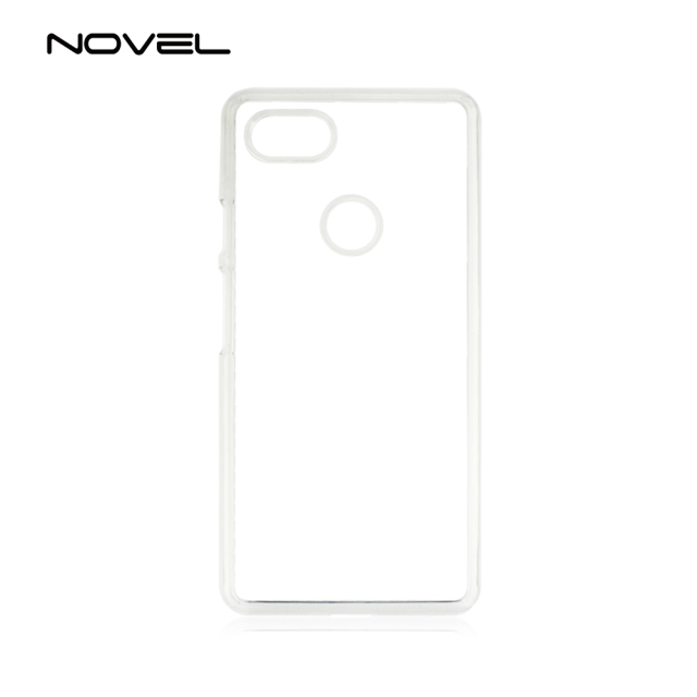 For Google Pixel 3XL 5.5&quot; DYE Sublimation Blank 2D Hard Plastic Cell Phone Back Case