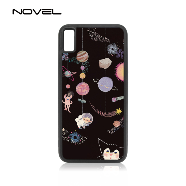 New!!! For iPhone XR DYE Sublimation Blank 2D TPU Rubber Cell Phone Case Cover