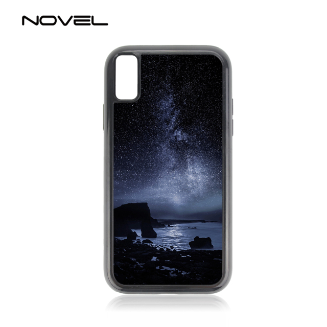 For iPhone XR Popular Sublimation 2D 2IN1 Heavy Duty Phone Back Case