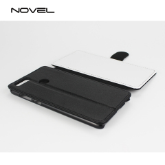 For Huawei Honor 7X Blank Sublimation PU Leather Flip Phone Wallet Case