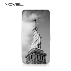 For Huawei Honor 7X Blank Sublimation PU Leather Flip Phone Wallet Case
