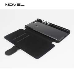 For Huawei Honor 7X Blank Sublimation PU Leather Flip Phone Wallet Case