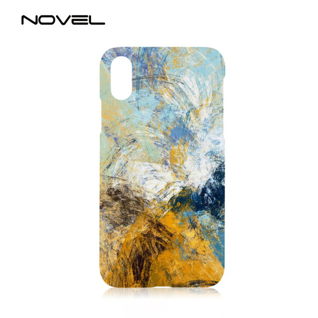 New!!!For iPhone XR 6.1&quot; Sublimation Plastic 3D Blank Phone Back Case Cover