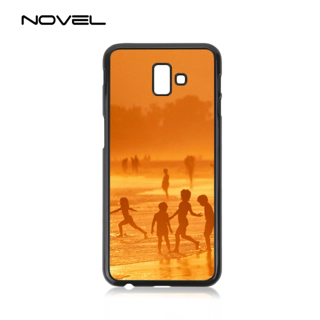 For Galaxy J6 Plus Sublimation Blank 2D Hard Plastic Phone Back Case