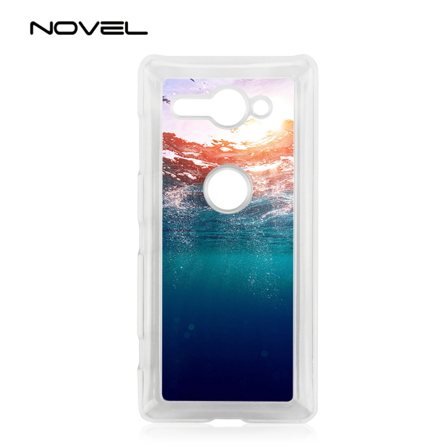 For Sony Xperia XZ2 Mini Sublimation Blank 2D Plastic Phone Back Case