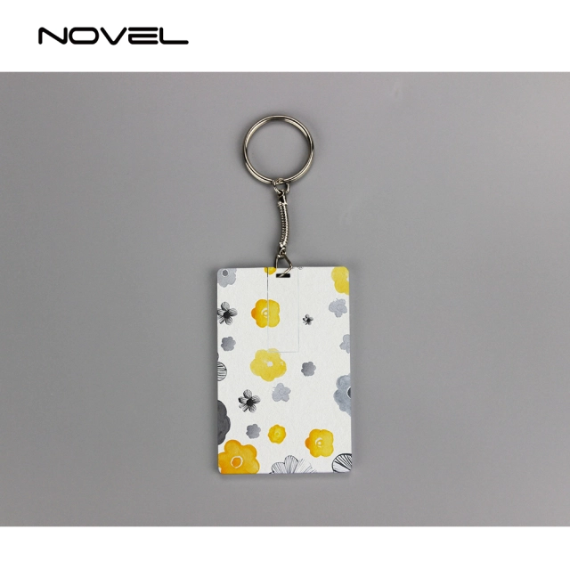 Sublimation Blank USB Flash Drive Without Chip USB Keychain