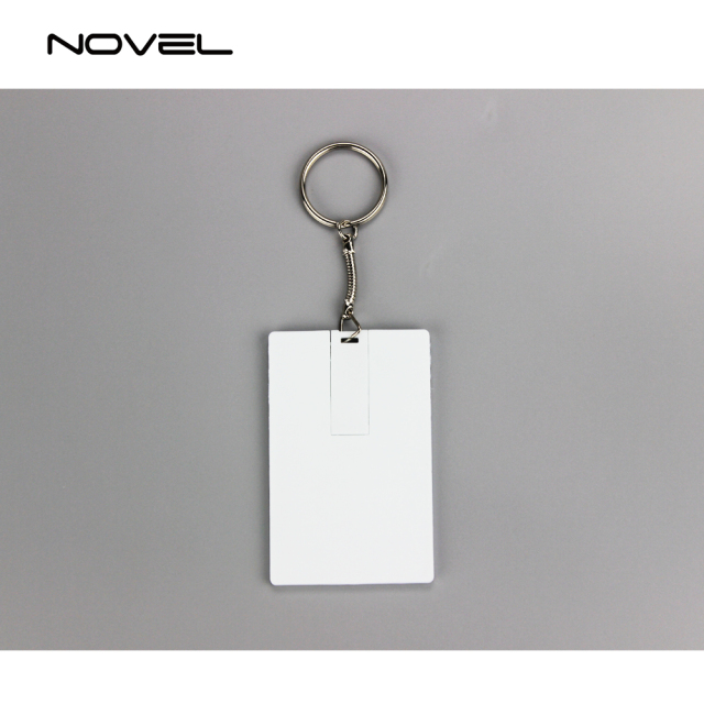 Sublimation Blank USB Flash Drive Without Chip USB Keychain