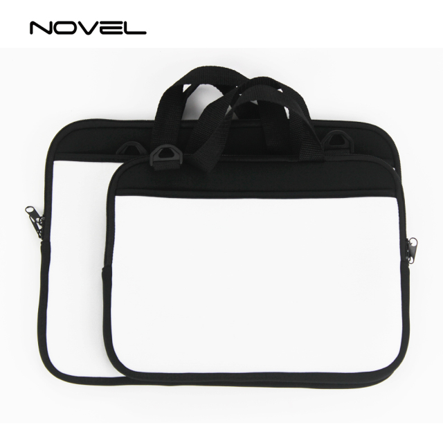 Sublimation Blank Neoprene Laptop Bag With Shoulder Strap