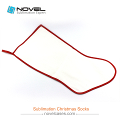 Sublimation Blank Christmas Decoration DIY Christmas Canvas Socks