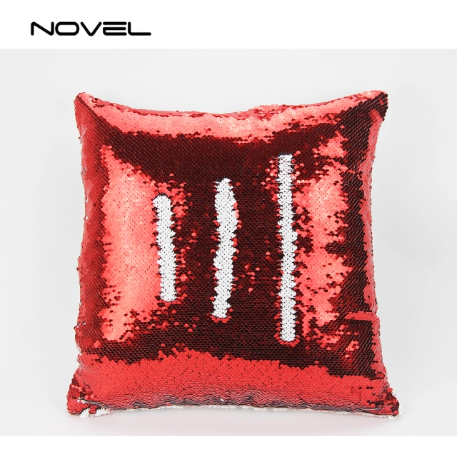 New!!!Custom Sublimation Blank Magic Pillow Cover Sequin Pillow Case,Two-Sided Printing