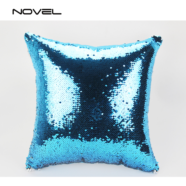 New!!!Custom Sublimation Blank Magic Pillow Cover Sequin Pillow Case,Two-Sided Printing