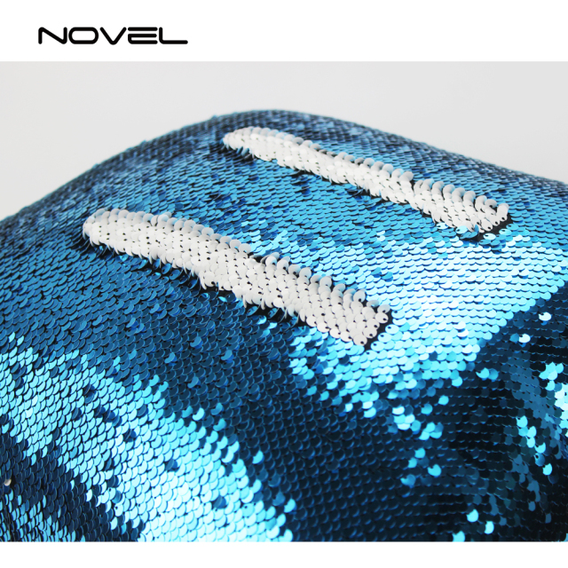 New!!!Custom Sublimation Blank Magic Pillow Cover Sequin Pillow Case,Two-Sided Printing