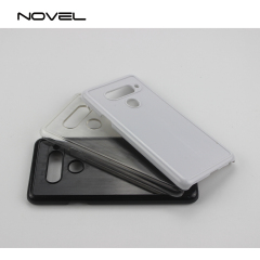 For LG V40 Phone Cover Sublimation Blank 2D Plastic Cell Phone Back Case