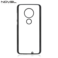 Sublimation Blank Case 2D Plastic Phone Back Case For Moto G7