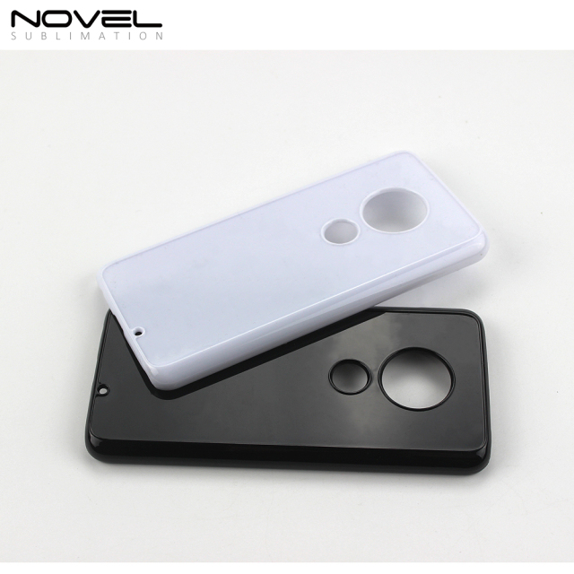 Sublimation Blank Case 2D Plastic Phone Back Case For Moto G7