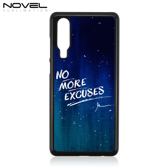 Sublimation Blank Case 2D Hard Plastic Phone Back Cover For Huawei P30