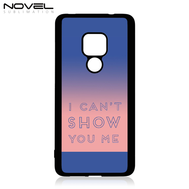 Sublimation Blank 2D Silicone TPU Phone Back Case For Huawei Mate 20