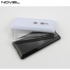 For Sony Xperia XZ2 Sublimation 2D Hard Plastic Phone Back Case Cover