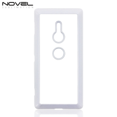 For Sony Xperia XZ2 Sublimation 2D Hard Plastic Phone Back Case Cover