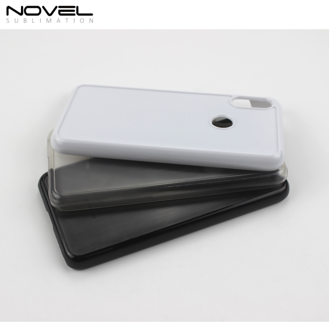 Sublimation Blank Cover 2D Hard Plastic Cell Phone Case For Moto One Power