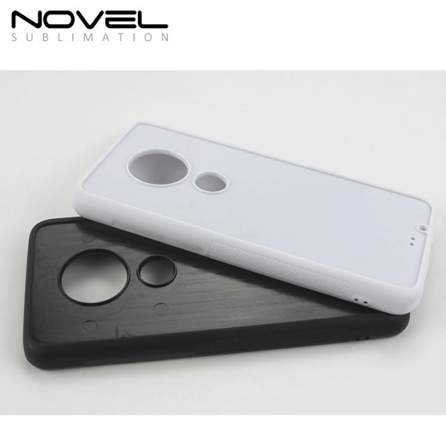 Sublimation Blank 2D TPU Rubber Cell Phone Case For Moto G7