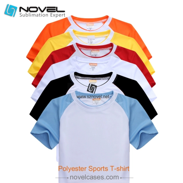 Sublimation Polyester Sports T-Shirt For Men