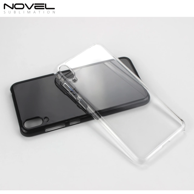 Blank 2D Sublimation Plastic PC Cell Phone Back Case For Huawei Y7 Pro 2019/Enjoy 9