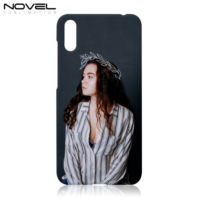 DIY Sublimation Blank 3D Plastic Phone Case For Huawei Y6 Pro 2019