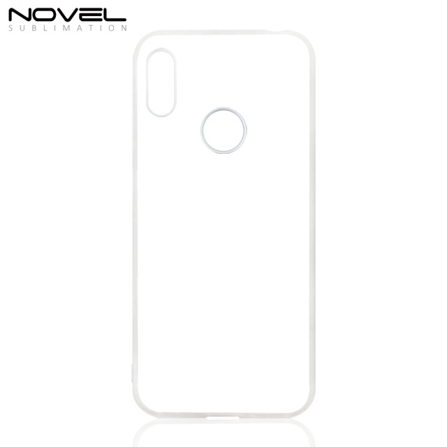 Custom Blank Sublimation 2D Plastic Phone Shell Cover For Huawei Y6 2019