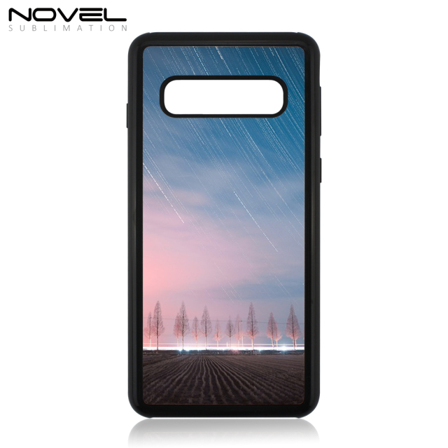 Blank Custom Sublimation 2D Dual 2IN1 Cell Phone Case Cover For Galaxy S10